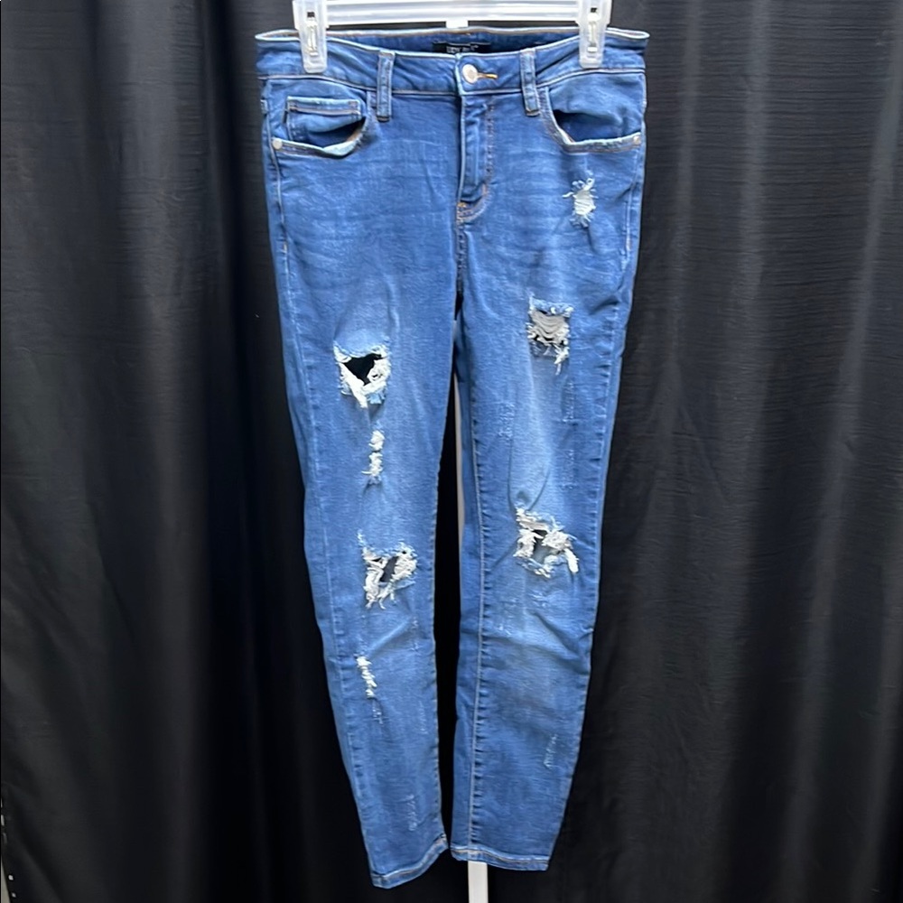Judy Blue Distressed Blue Jeans